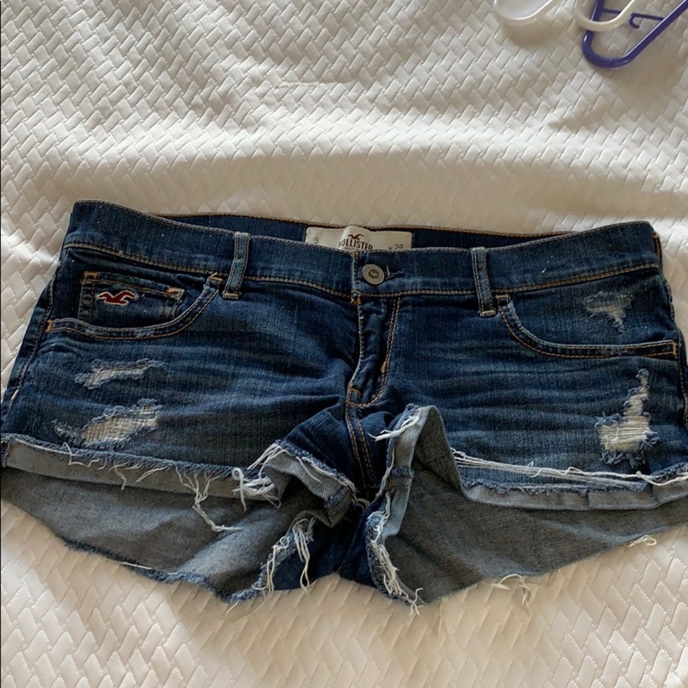 Denim shorts